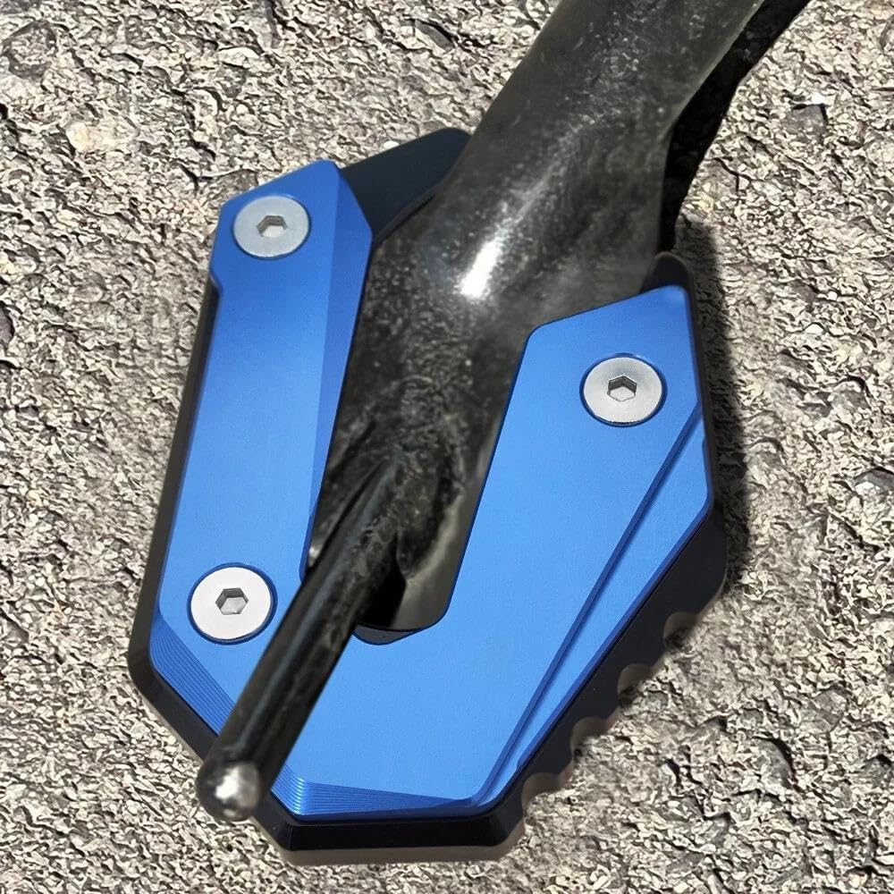 キックスタンドサイドスタンド拡大延長 ヤマハトレーサー 700 GT 2015-2020 トレーサー 7 GT 2021 2022 オートバイの キックスタンドパッド に適合するヤマハ Tracer 7 GT 2023-2022 2021用 バイク用サイドスタンドフ サイドスタンドプレートパッド  CFモト 800MT MT800 MT ... キックスタンド オートバイ用サイドスタンドエクステンダー延長パッド ヤマハ向け トレーサー700 FJ-07 トレーサー 7/GT