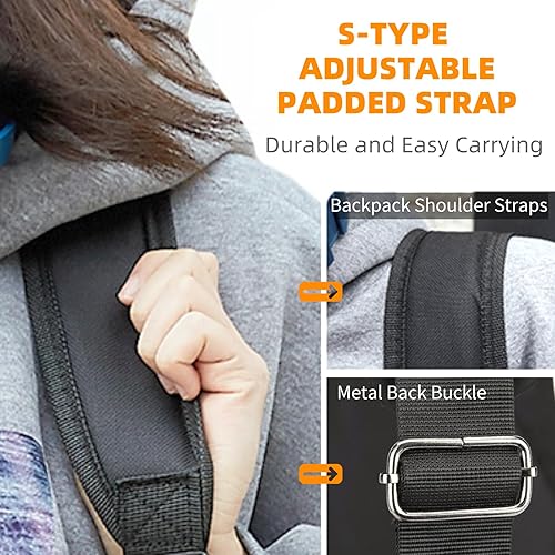 Miniatura 7 de GIGKOUKI Funda de guitarra de 40 y 41 pulgadas para guitarras acústicas, suave bolsa de guitarra acolchada de 0.35 pulgadas, bolsa de guitarra