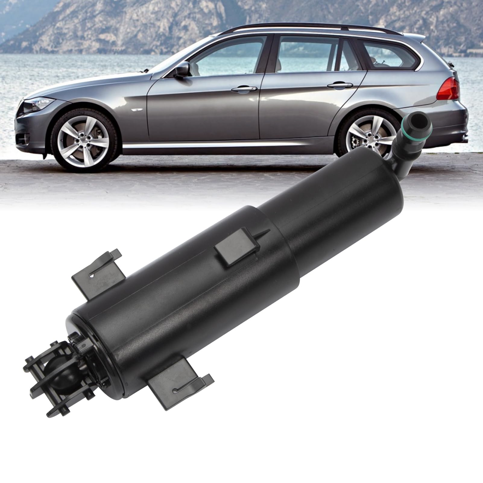 2 boquillas de limpieza de faros para 3 E90 E91 E92 E93 2004-2013 Jet Sparyer 61677179311