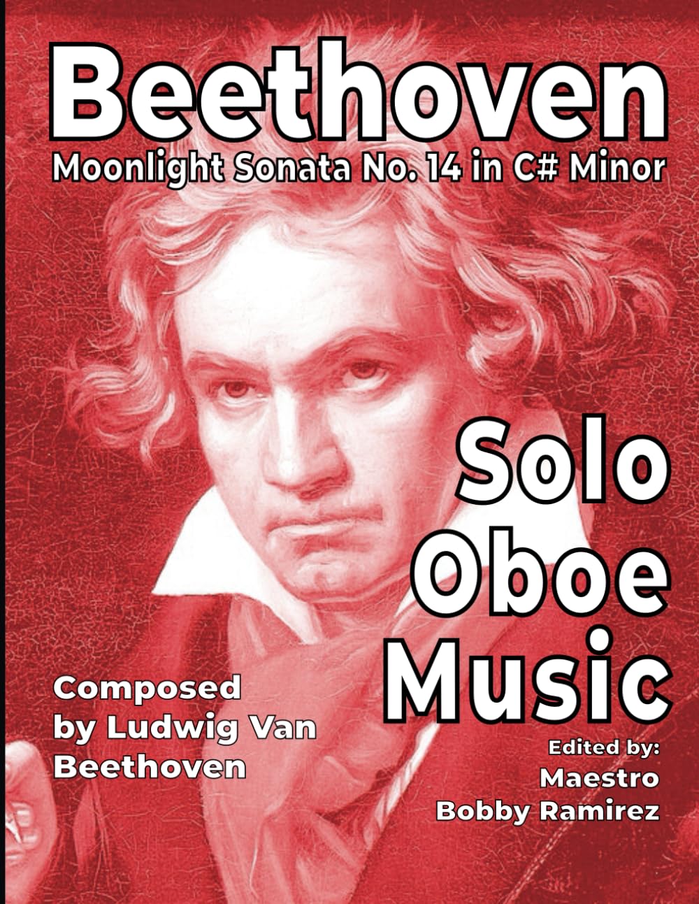 Beethoven Moonlight Sonata No. 14 in C# Minor: Solo Oboe Music