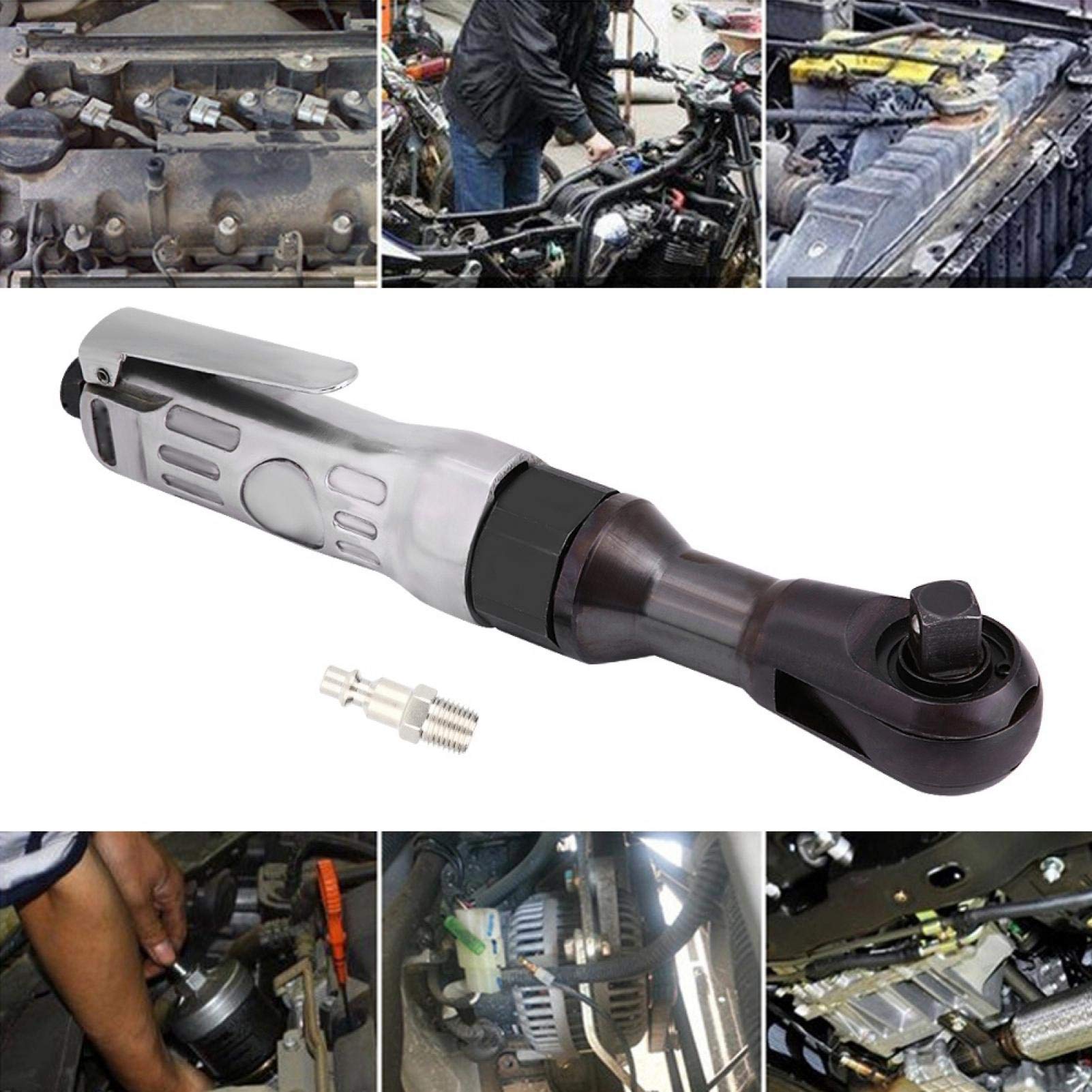 Klucz skrętny, stop aluminium 1/2 cala 12,5 mm Heavy Duty Air klucz grzechotkowy klucz obrotowy pneumatyczny narzędzie do automatycznej naprawy