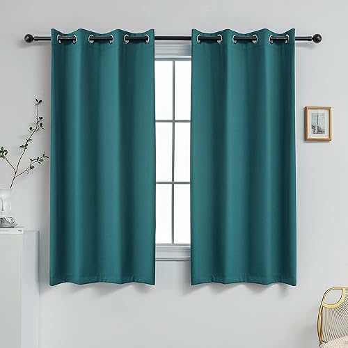 Miniatura 24 de YGO Cortinas opacas lilas para oscurecer la habitación de las niñas, con aislamiento térmico, paneles de cortina para sala de estar, para