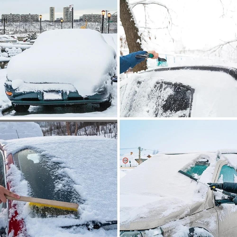 Visiera Magnetica Universale per Protezione da Neve E Ghiaccio per Finestrino, Parasole, Parasole Anteriore E Posteriore, con 9 Magneti Protettive Antighiaccio Auto(SUV)