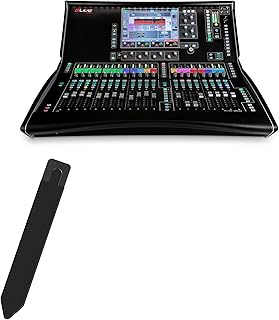 BoxWave Stylus Pouch Compatible with Allen & Heath dLive C2500 Control Surface for MixRack - Stylus PortaPouch, Stylus Holder Carrier Portable Self-Adhesive - Jet Black