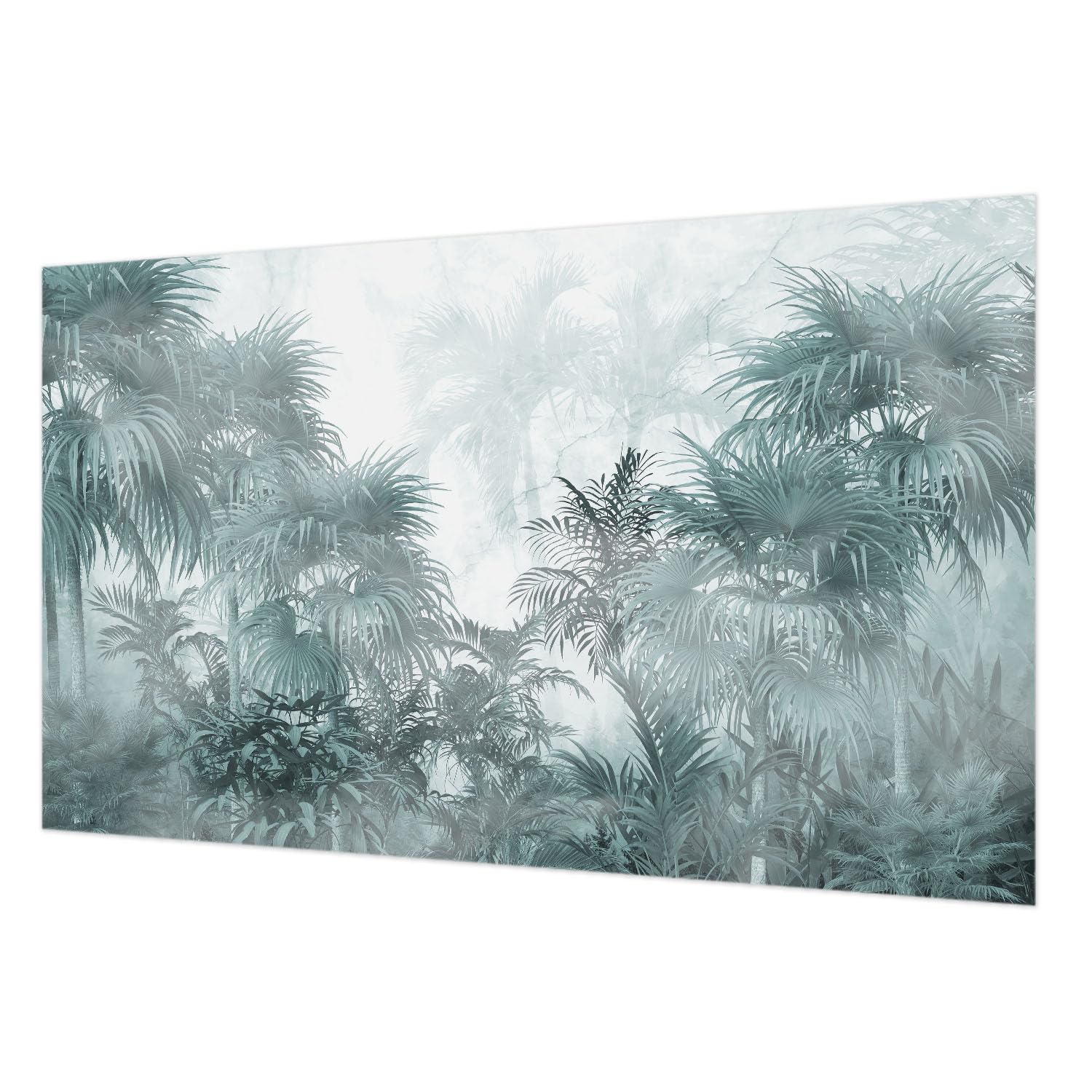 Revêtement mural intissé lavable grand format motif jungle