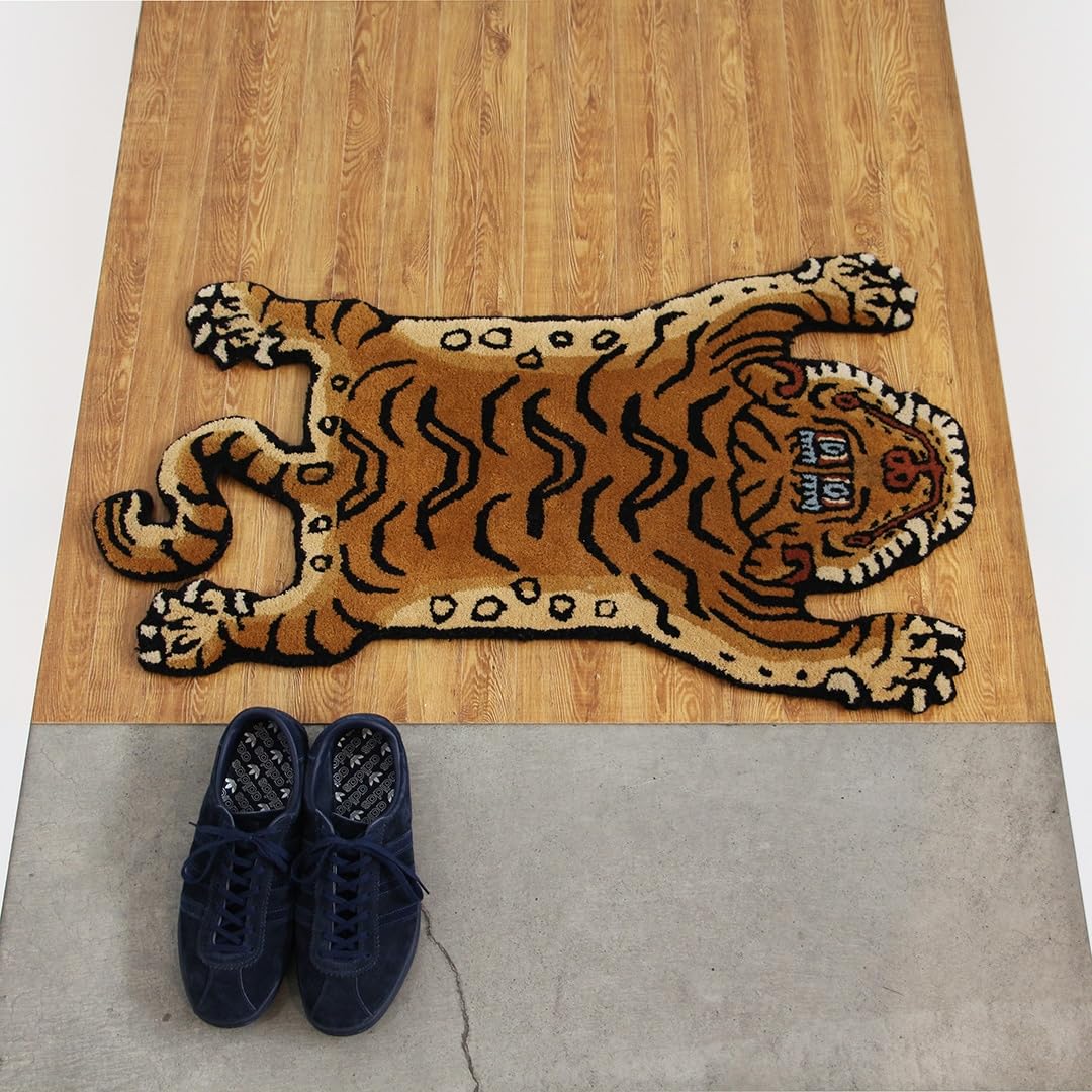 TIBETAN TIGER RUG M チベタンラグ　マット TIBETAN TIGER RUG M チベタンラグ（ラグ・マット）｜ACME