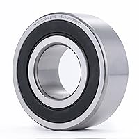 Vista 11 de XIKE 1 Pcs 2201-2RS Sealed Self-Aligning Ball Bearings 12x32x14mm, Lubricated and Chrome Steel Fits