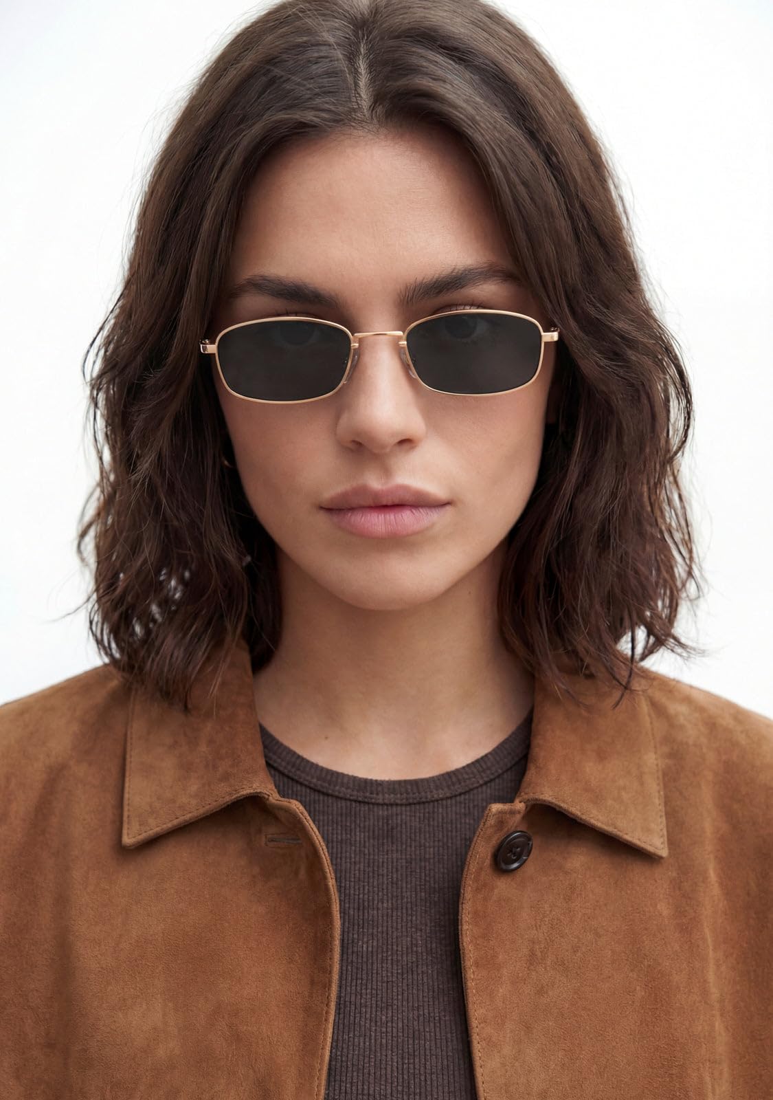 D.Franklin Gafas de sol unisex con cristales de protección UV - Modelo square - Cuadrado - Para Hombre y Mujer - Sunglasses