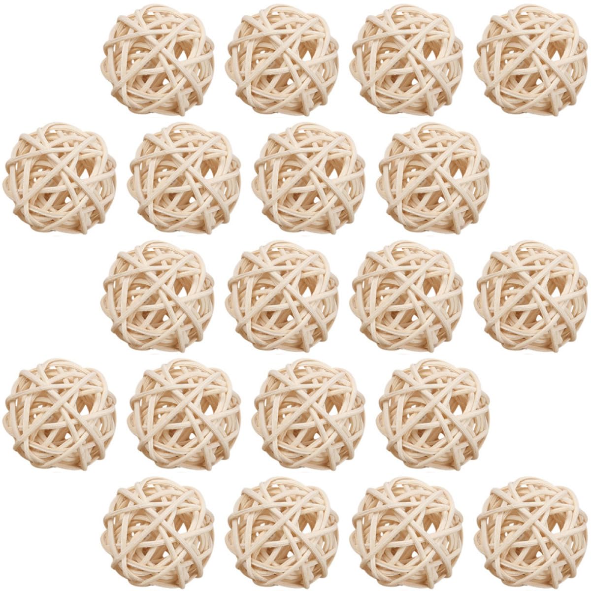 Boules de rotin de qualité supérieure pour décoration intérieure élégante