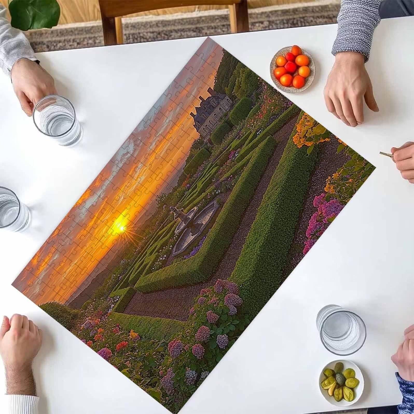 Puzzle dla dorosłych - Puzzle 2000 elementów - żółta wieża Eiffla Dorośli i dzieci od 14 lat Premium Pzzles Pzzles dla Adltes gra edukacyjna wyzwanie zabawka prezenty 2000 elementów PjY1067 G-C
