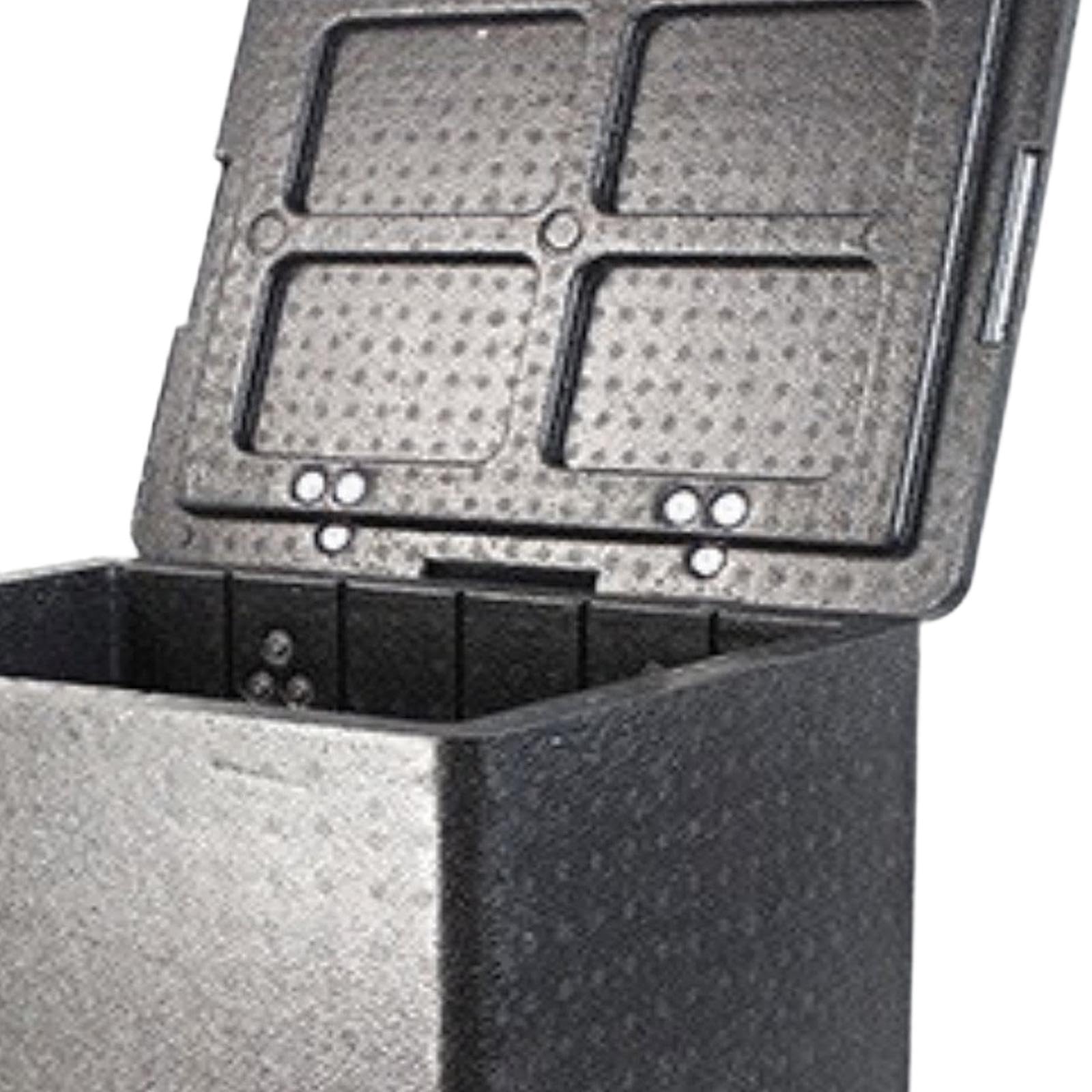 Sharplace Caja de Transporte de Alimentos con Aislamiento, Caja de Espuma con Aislamiento Y Tapa, Baúl de Espuma Reutilizable de Carga, Contenedor Térm, 30 L