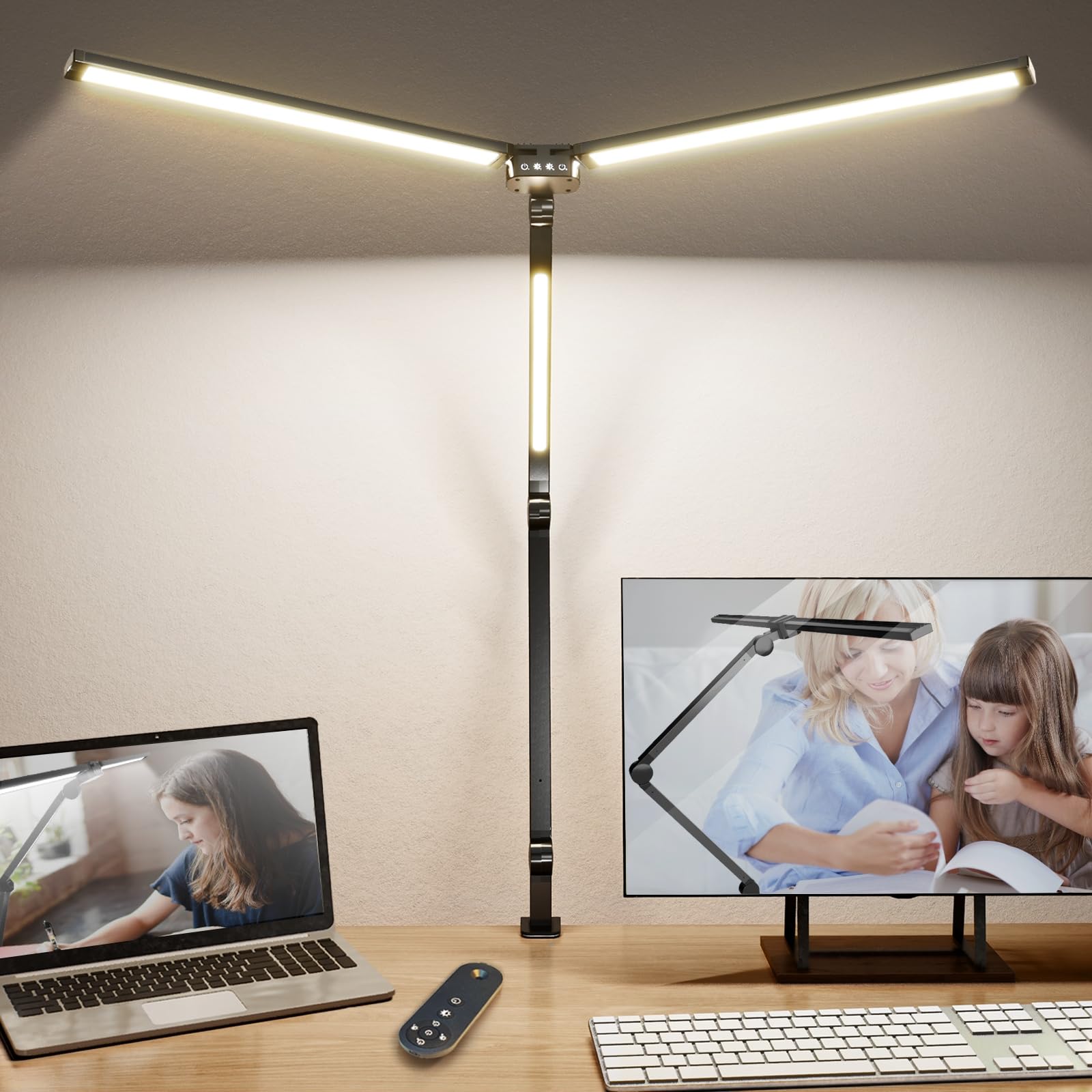 Photo 1 of Desk Lamps for Office Desk Lamps for Home Office.Flicker-Free, Eye-Friendly Desk Lights for Home Office.Led Desk Lamp with Clamp Memory Function.Drafting Table Light with Automatic Off Timer Function Extra Large