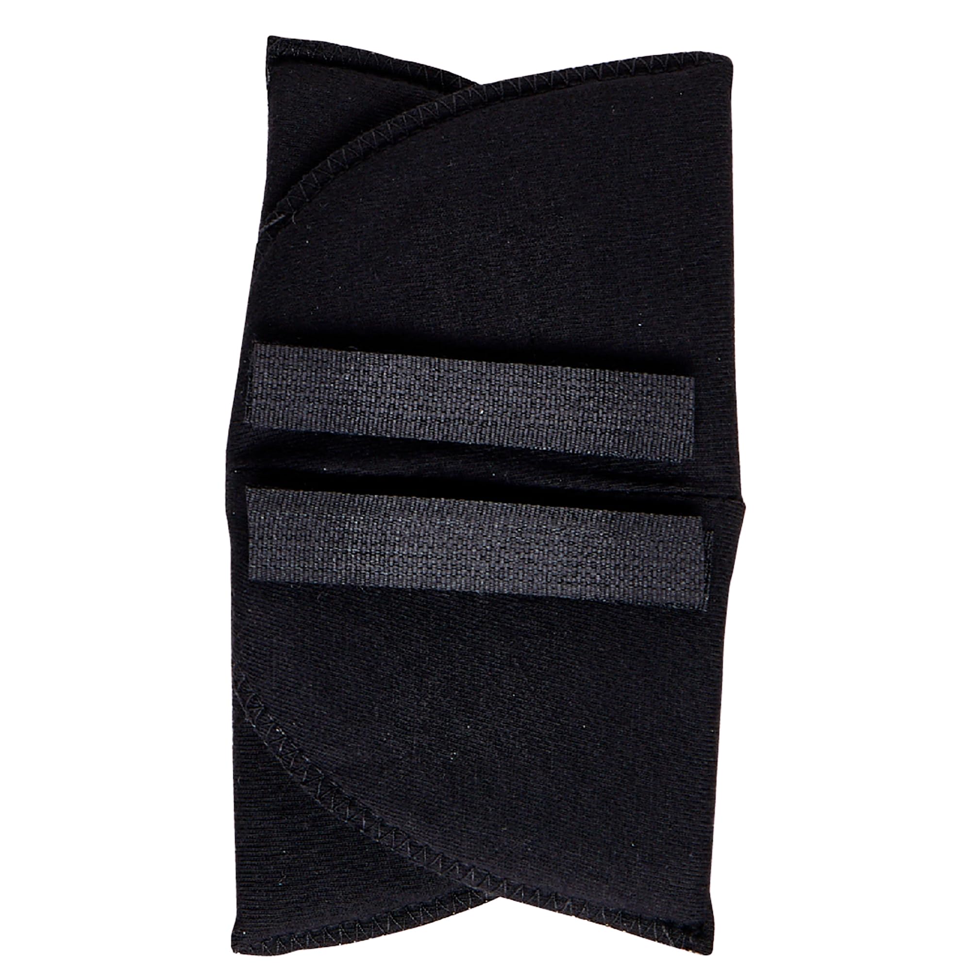 Hemline Black Covered Foam Set In Shoulder Pads