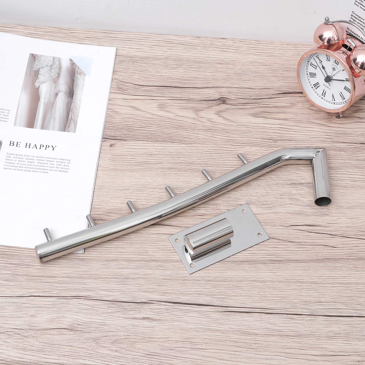 Gancio Sopra La Porta - 6 Ganci Sopra La Porta In Acciaio Inossidabile Sus 304 Per Cappotti Asciugamani Borse Accappatoi 86947727 - Foto 7