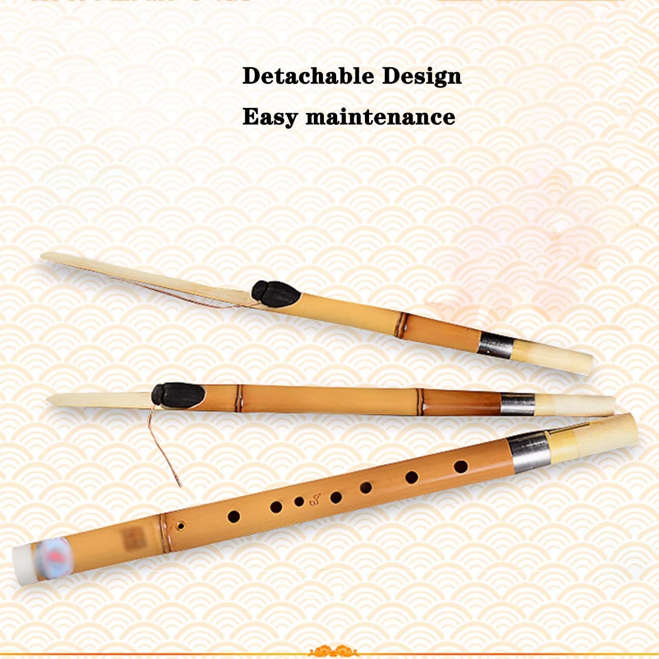 Kürbisseide Mit Neun Löchern Anfänger Üben Das Spielen Der Kürbisflöte Studenten Und Älteste Interessieren Sich Für Hulusi Flöte Musikinstrument Weicher Ton (Color : Wood, S : F-Key)