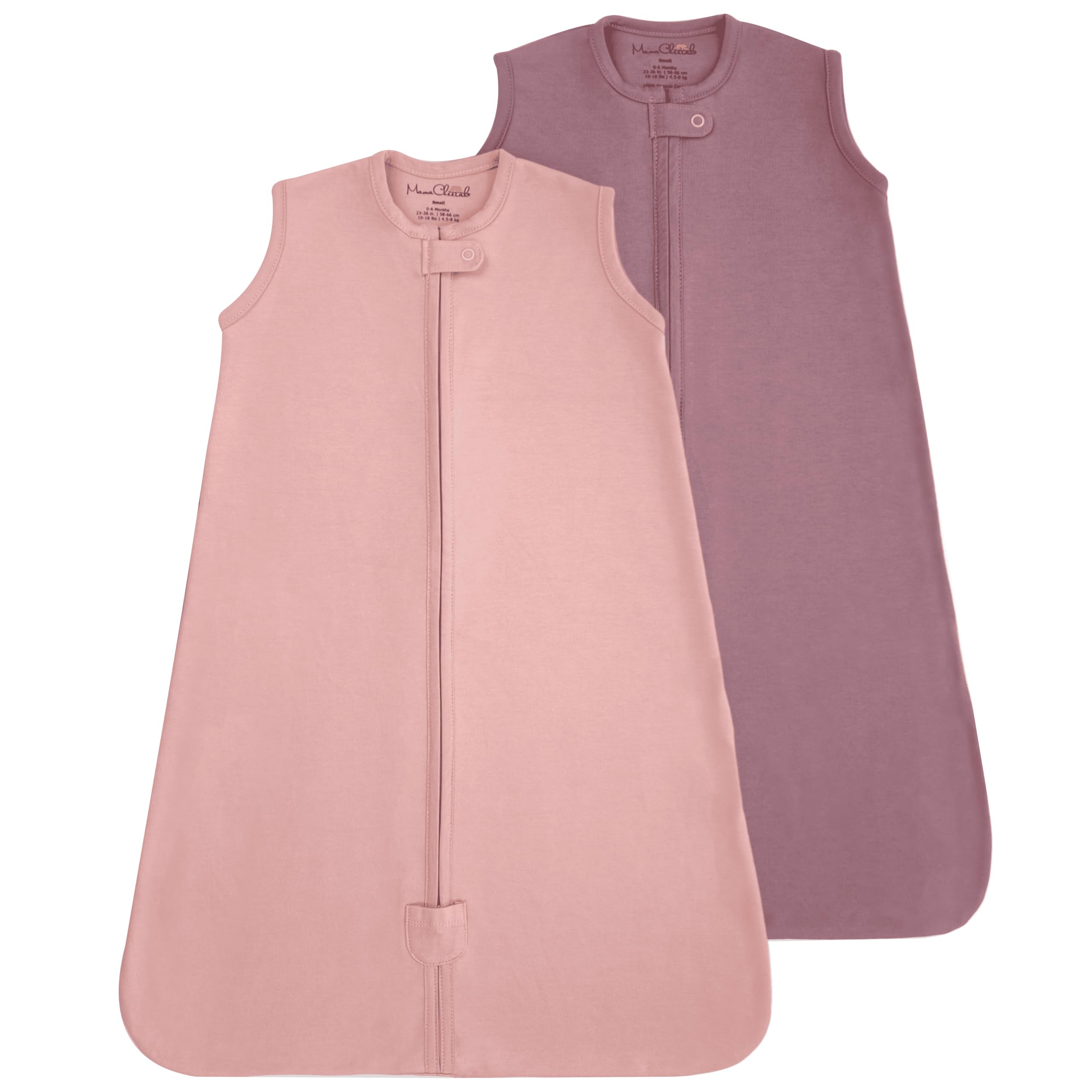 Mama CheetahBaby Sleep Sack 0.5 TOG, Organic Cotton Baby Wearable Blanket with Two-Way Zipper, Swaddle Transition Baby Sleeping Bag for Newborn Infant Toddler Boy Girl, 24-48 Month