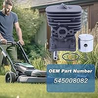 Vista 5 de AUMEL 1.378 in cilindro pistón aire combustible filtro línea kit de junta para Husqvarna 128C 128CD 128L 128LD Trimmer 545008082