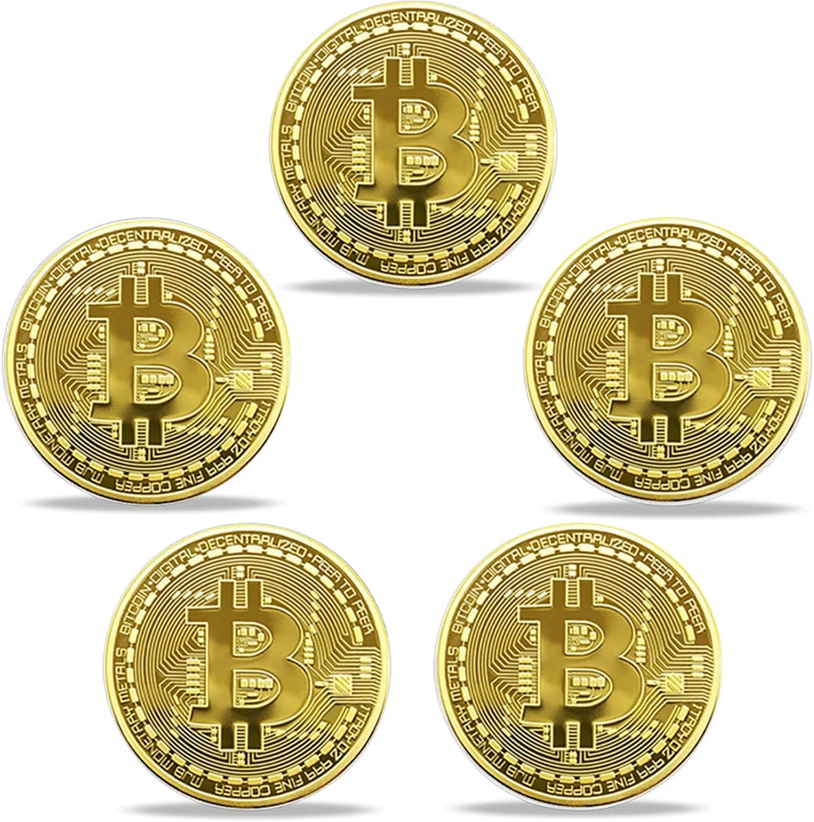 Bitcoin Coin Physical Coins for HODL 5PCS BTC Nigeria | Ubuy
