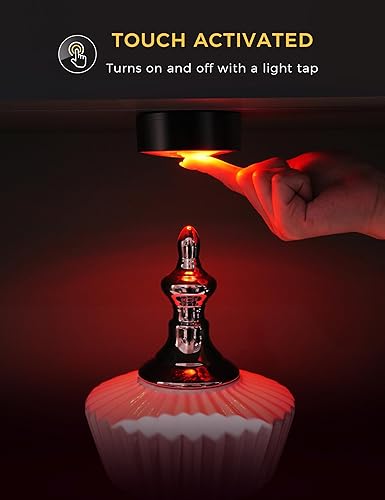 Miniatura 4 de Stick on Lights with Remote Shelf Lights Battery Operated Push Lights Small Led Bookshelf Lights Above Cabinet Lighting 2 Pack Black