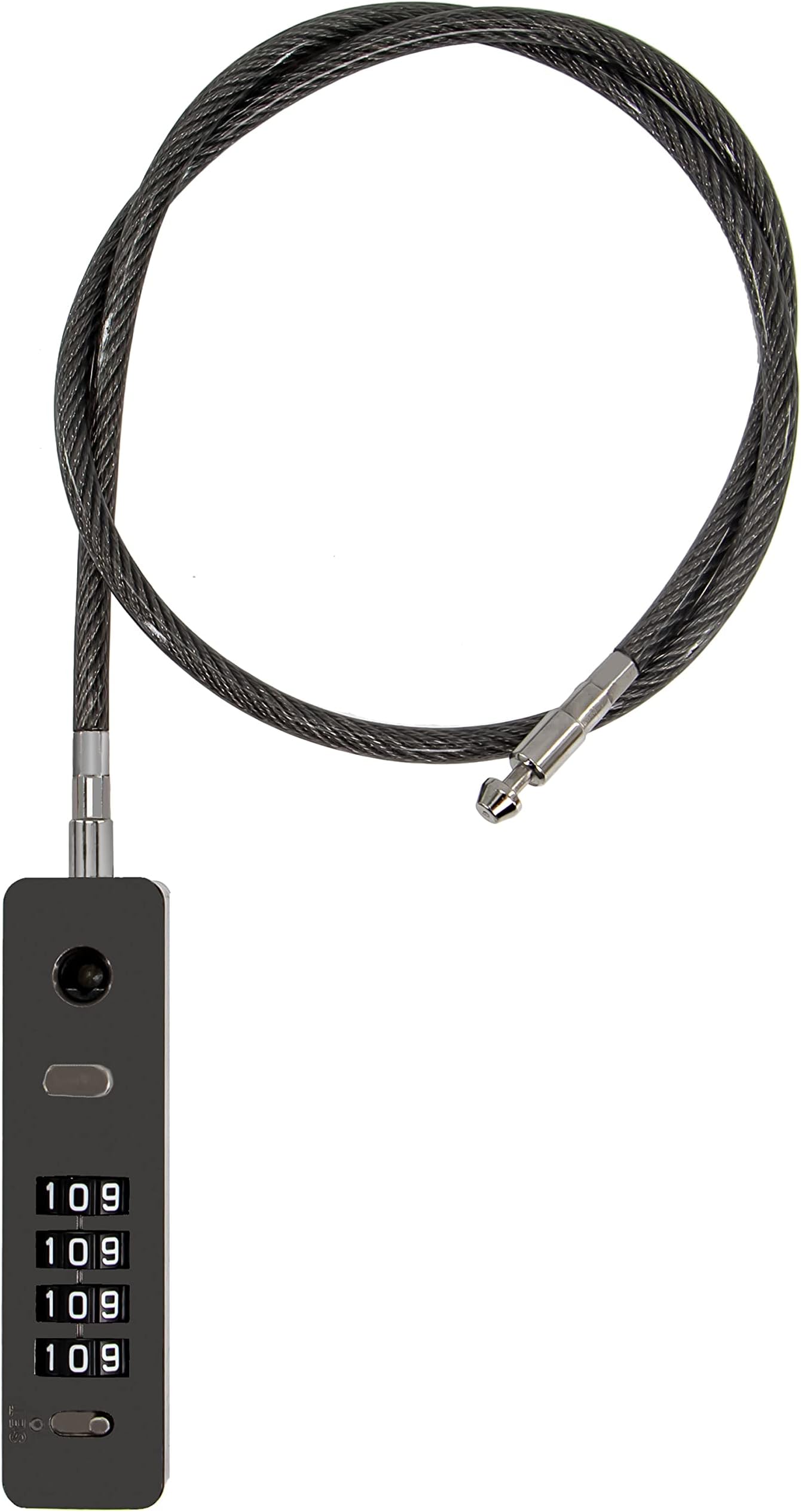 Master Lock 8418D Python Adjustable Locking Cable, 6-Foot, 5/16-Inch ...