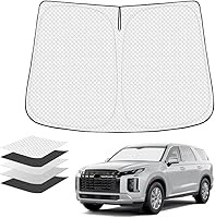 Vista 79 de KUST Parasol plegable para parabrisas para Chevrolet/Chevy Trax LS/LT/LTZA 2013-2023, accesorios para ventana, protector de visera solar, bloquea