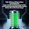 Robot Vacuum - Robot Mop and Vacuum Combo, Powerful Suction | Household Intelligent Robot Vacuum Cleaner, Suction Sweeping for Pet Hair, Hard Floors, Carpets