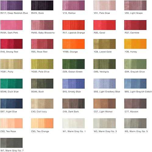 Miniatura 5 de Copic Marcadores Ciao 36 piezas juego D