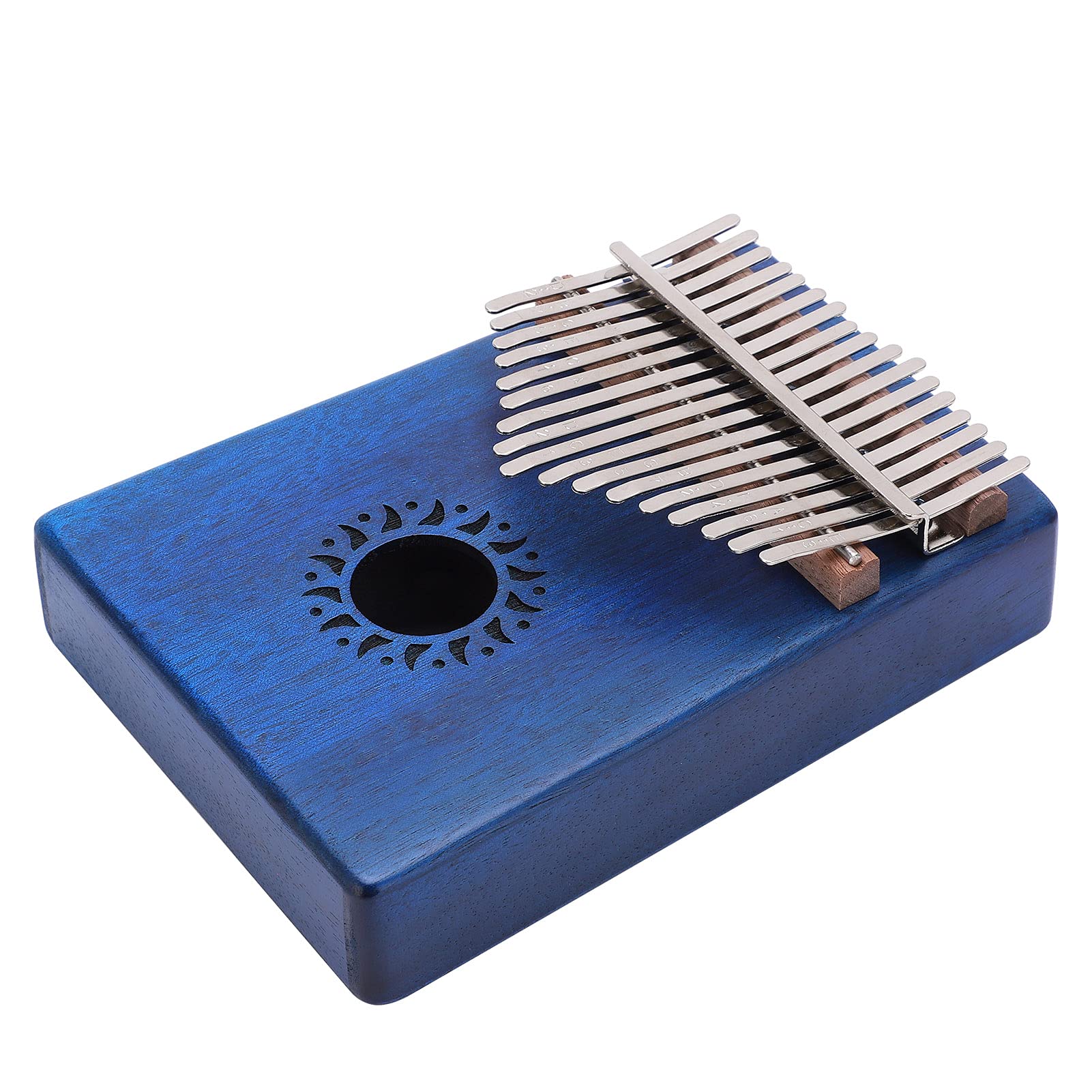 TANIQIACA Thumb Piano: 17-Key Portable Acacia Wood Finger Piano Mbira Kalimba Musical Instrument