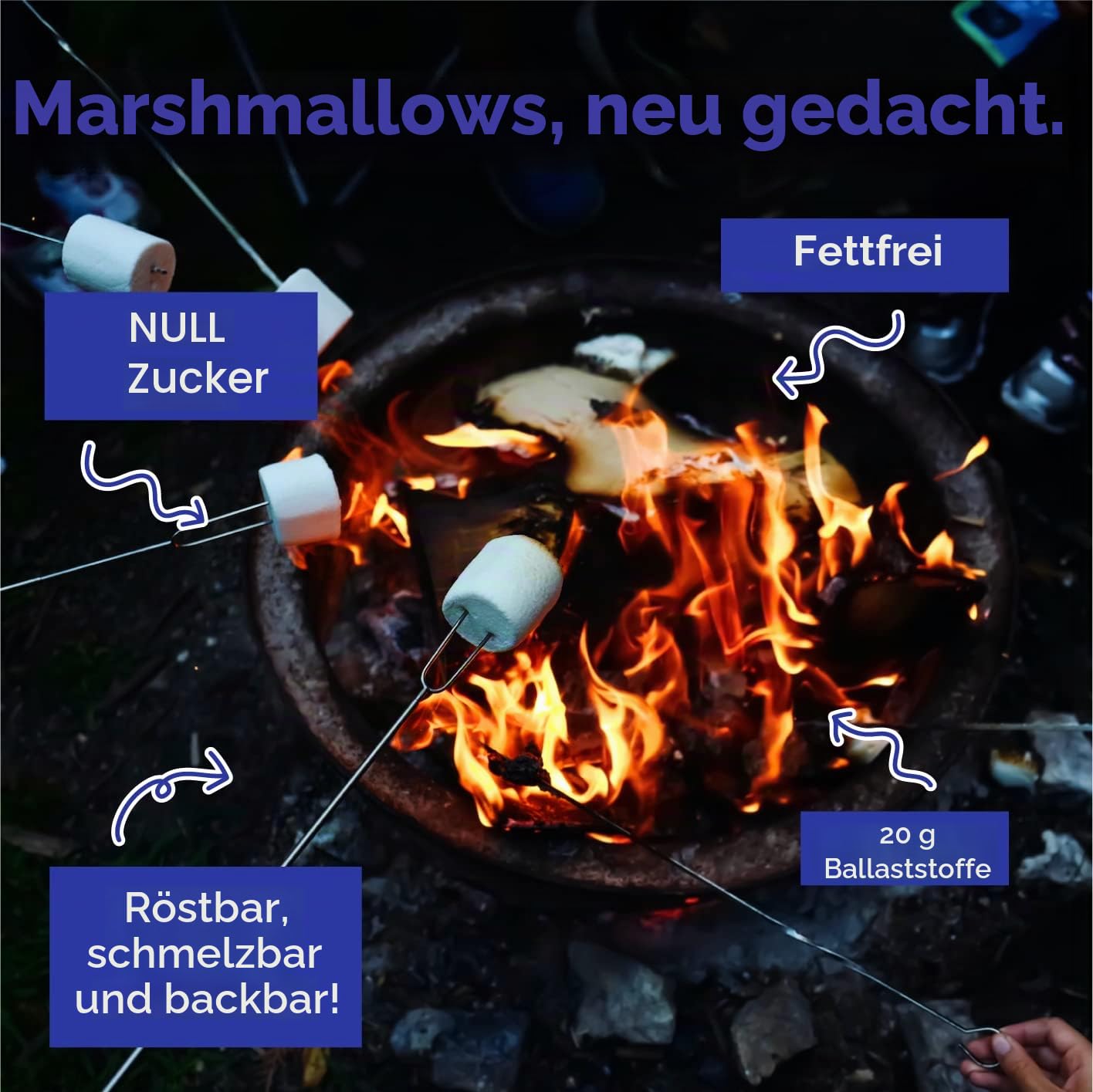 ChocZero Zuckerfreie Marshmallows, 300 ml