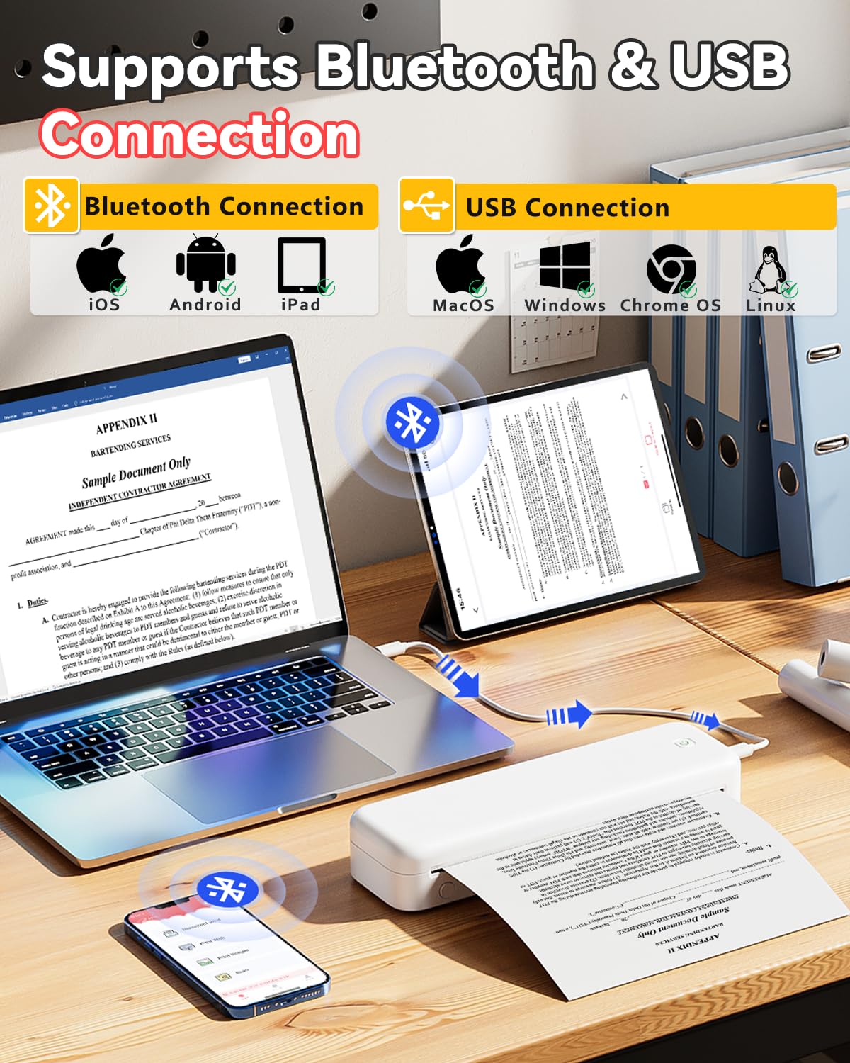 Imprimantes matricielles pour Les Voyages, Les Bureaux