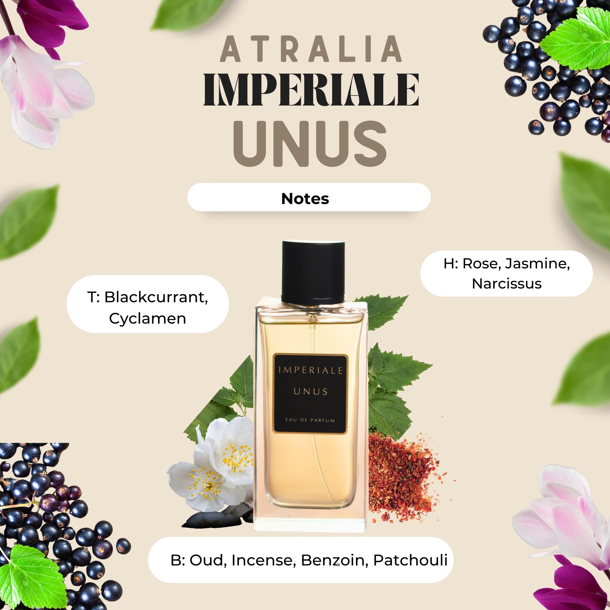 Atralia Imperial Unus Middle Eastern Cologne - Oud Perfume Oil