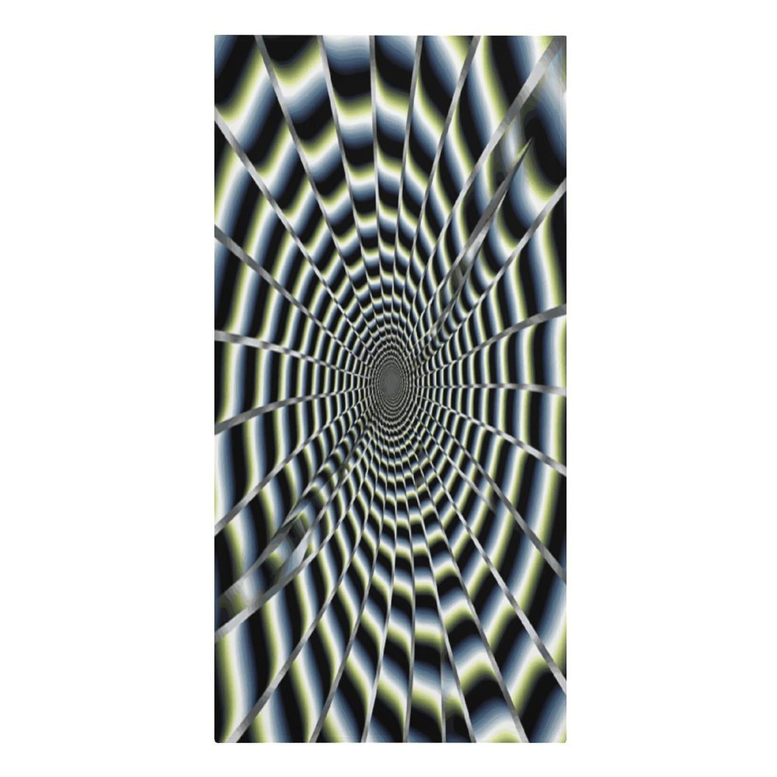 Adfgyerh Women's Style Spiral Optical Illusion Gif Microfiber Sand Free Towels Large Quick-Dry. Beach Towel For Swimming Pool Camping Beach .Beach Accessories， They Are Essential Accessories For Adults, And Men, Vaca