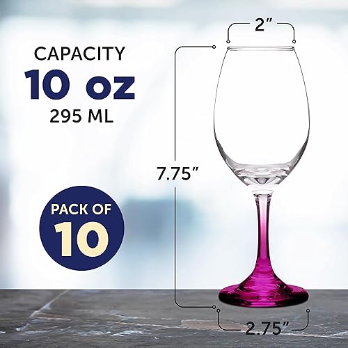 Miniatura 5 de Copas de vino Rioja  10 oz  ideal para bodas, regalos, promocionales, degustación, barras