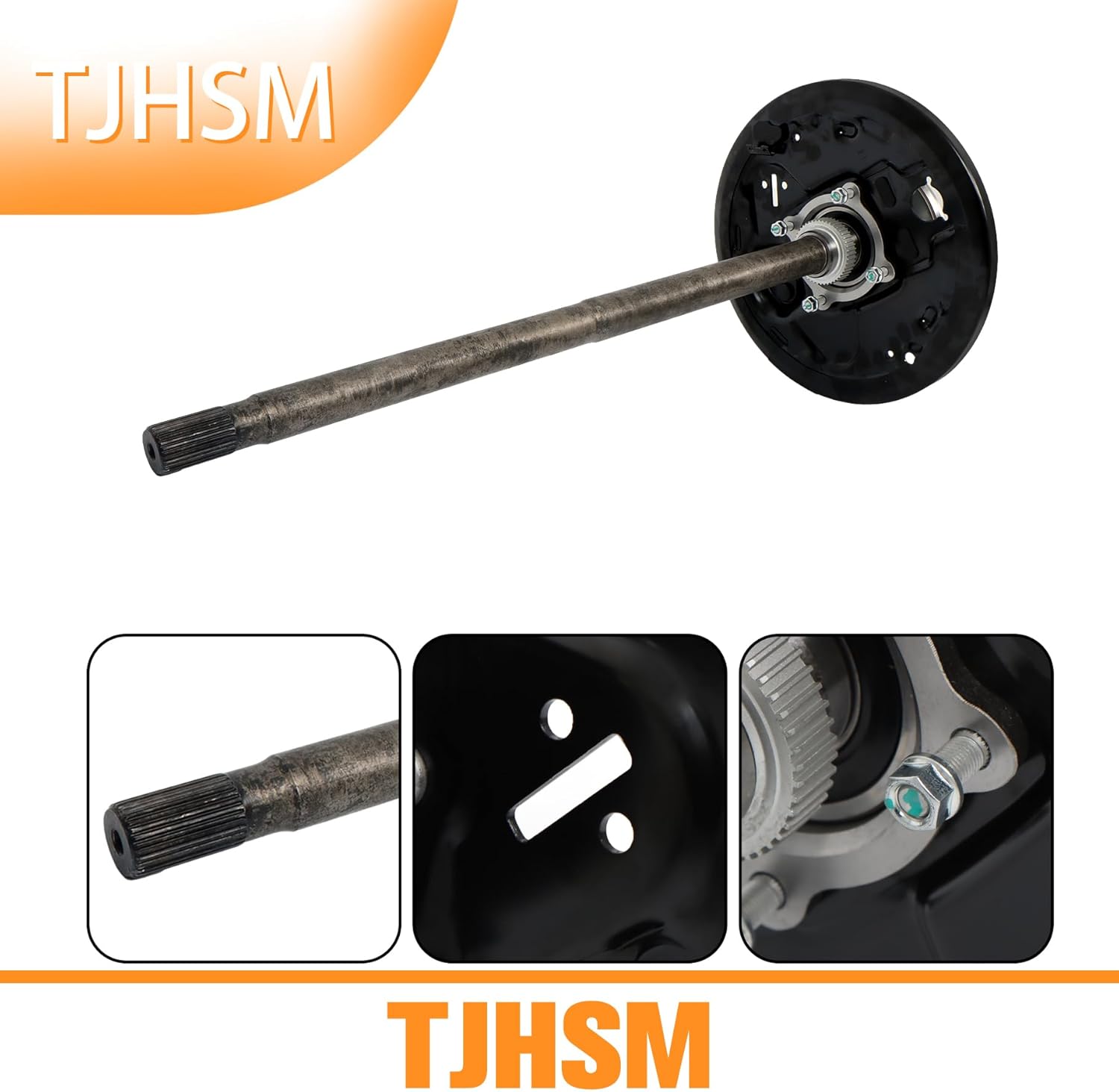 Rear Left Pre-Pressed Axle Shaft Replacement for Tundra 2000 2001 2002 2003 2004 2005 2006