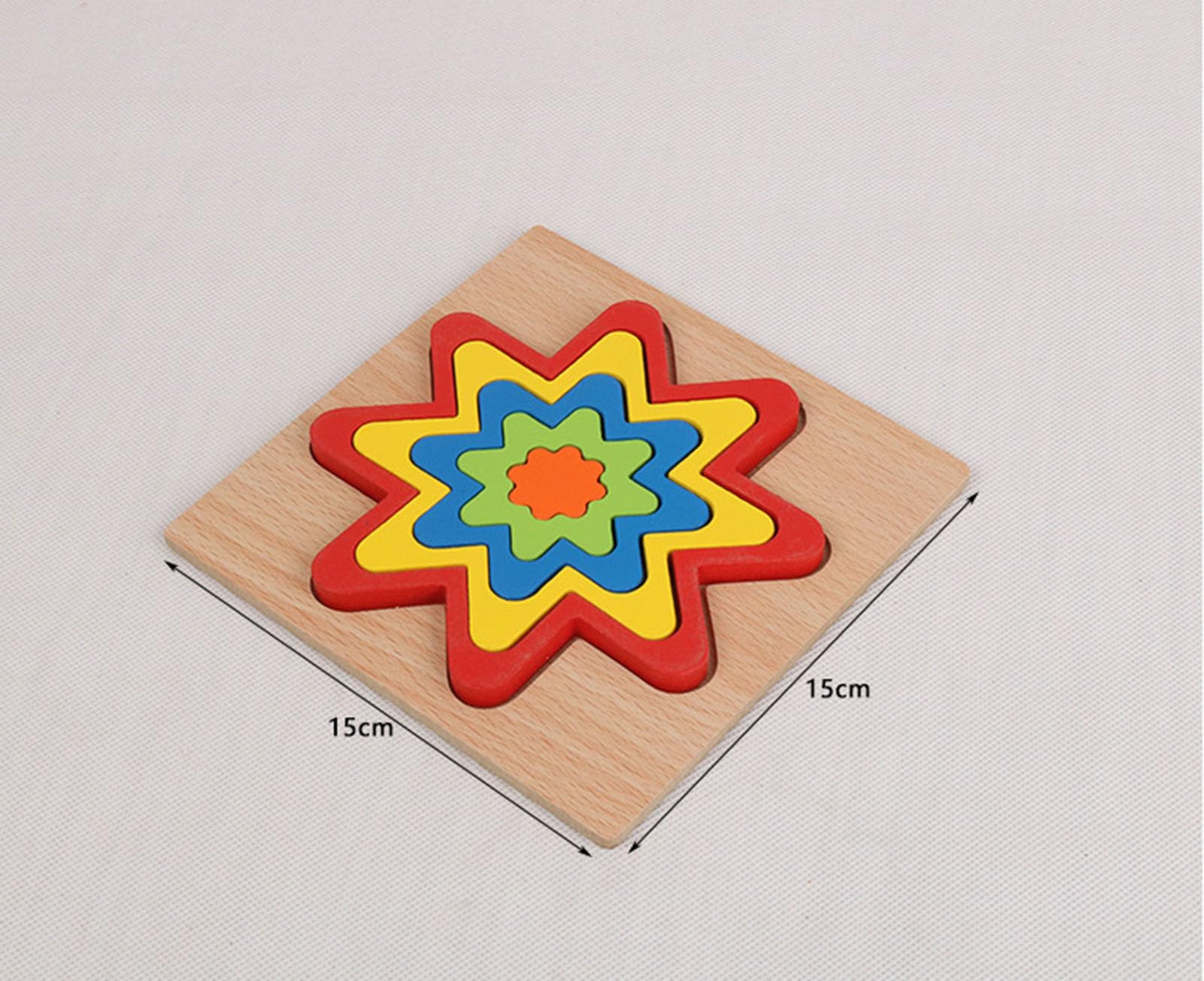 Tablice do rozpoznawania kształtów geometrycznych Montessori, drewniane sensoryczne puzzle dla małych dzieci,A set