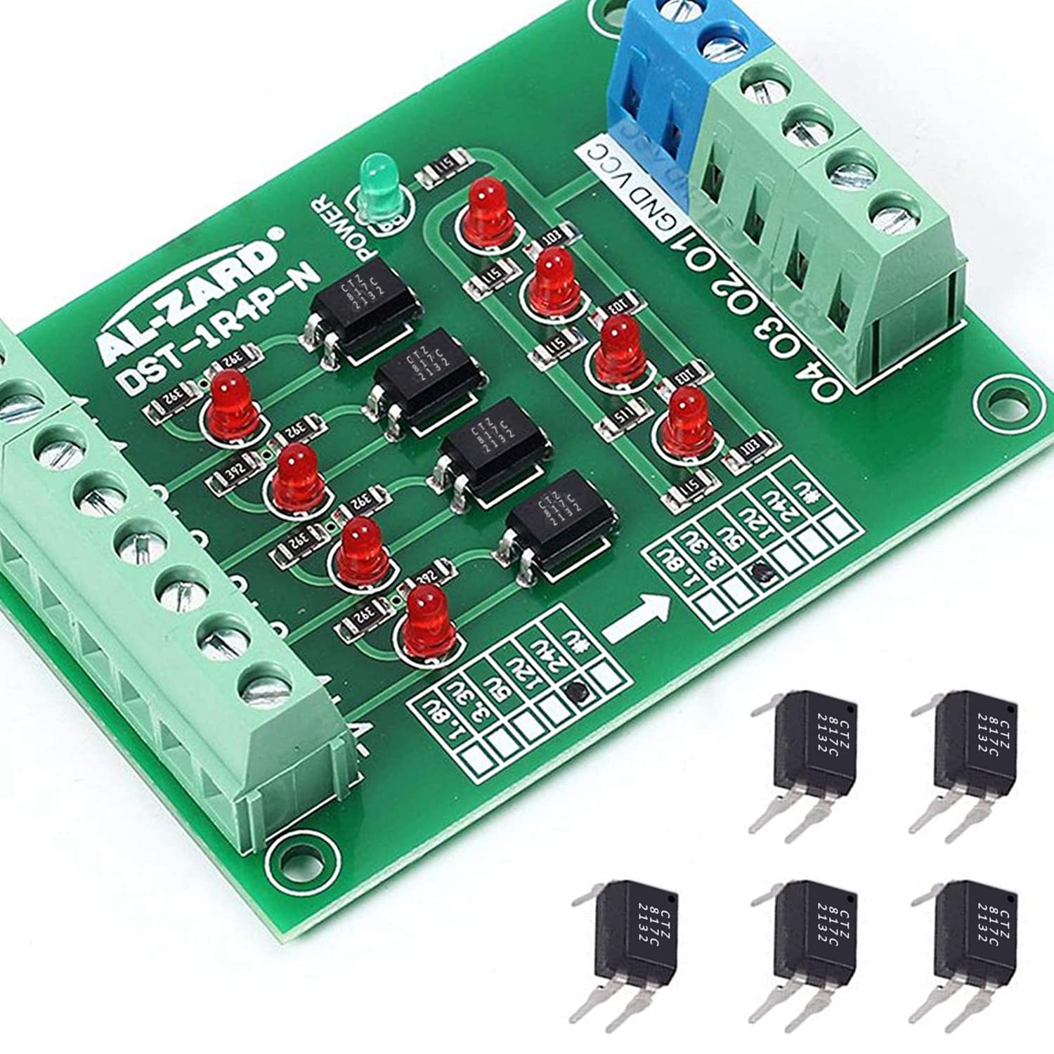 Fotoaccoppiatori PC817 - 110 Pezzi Per Arduino E Isolamento Ottico - Foto 11