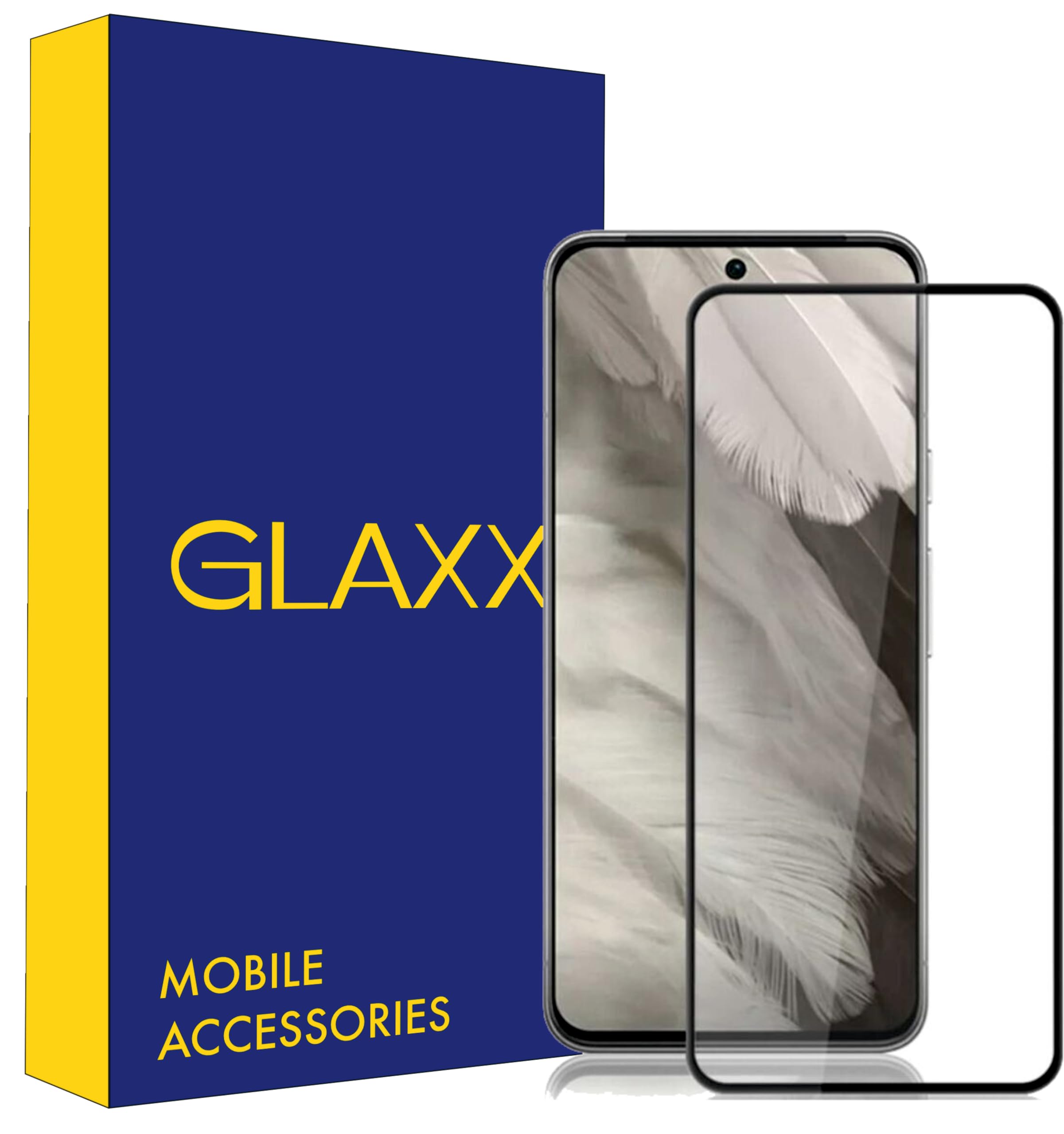 Glaxx 5D Tempered Glass Screen Guard for Google Pixel 8 5G (Black) with Easy Installation Kit (B0CK85215P) Amazon Price History, Amazon Price Tracker