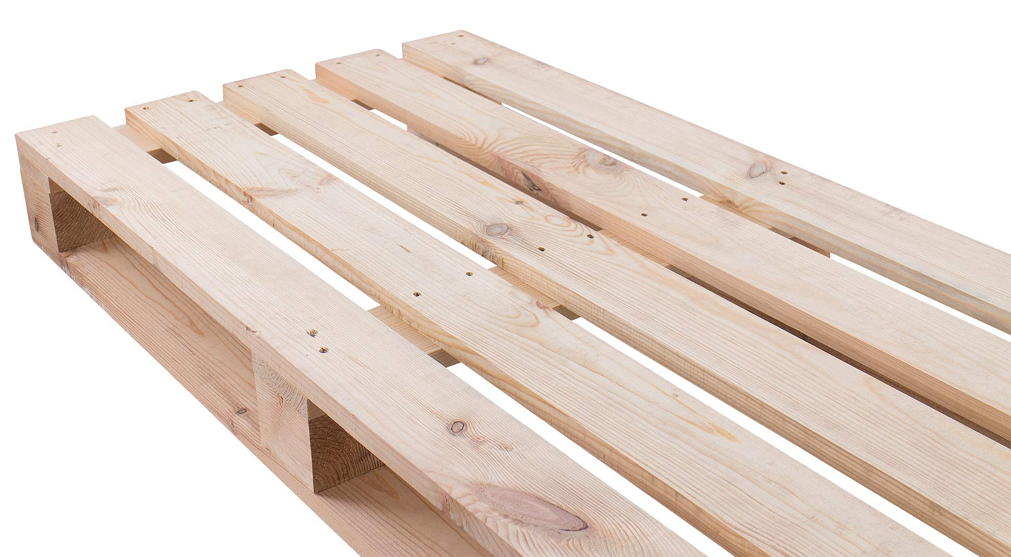 Vinterior Paleta de palé de Madera Natural de 120 x 60 x 13 cm