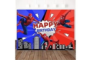 Spiderman Backdrop for Unforgettable Superhero Birthdays