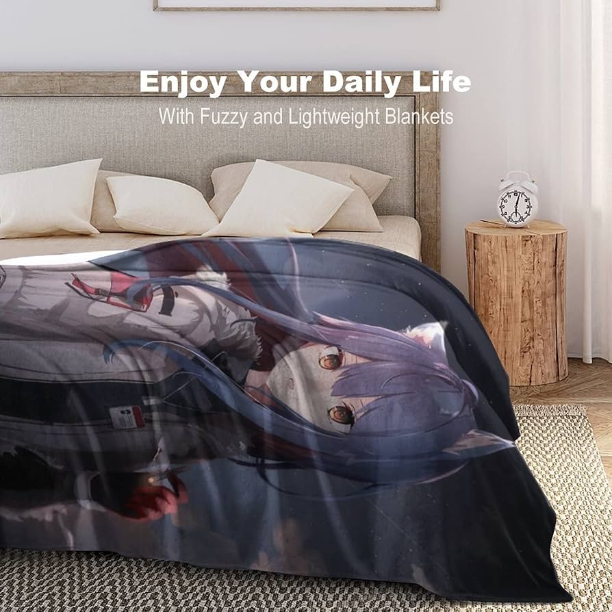 ブランケット 約224m × 約264cm [約2.4m × 約2.6m] Ⓣ Amazon｜ブランケット エクシア アークナイツ 毛布 ひざ掛け 夏用