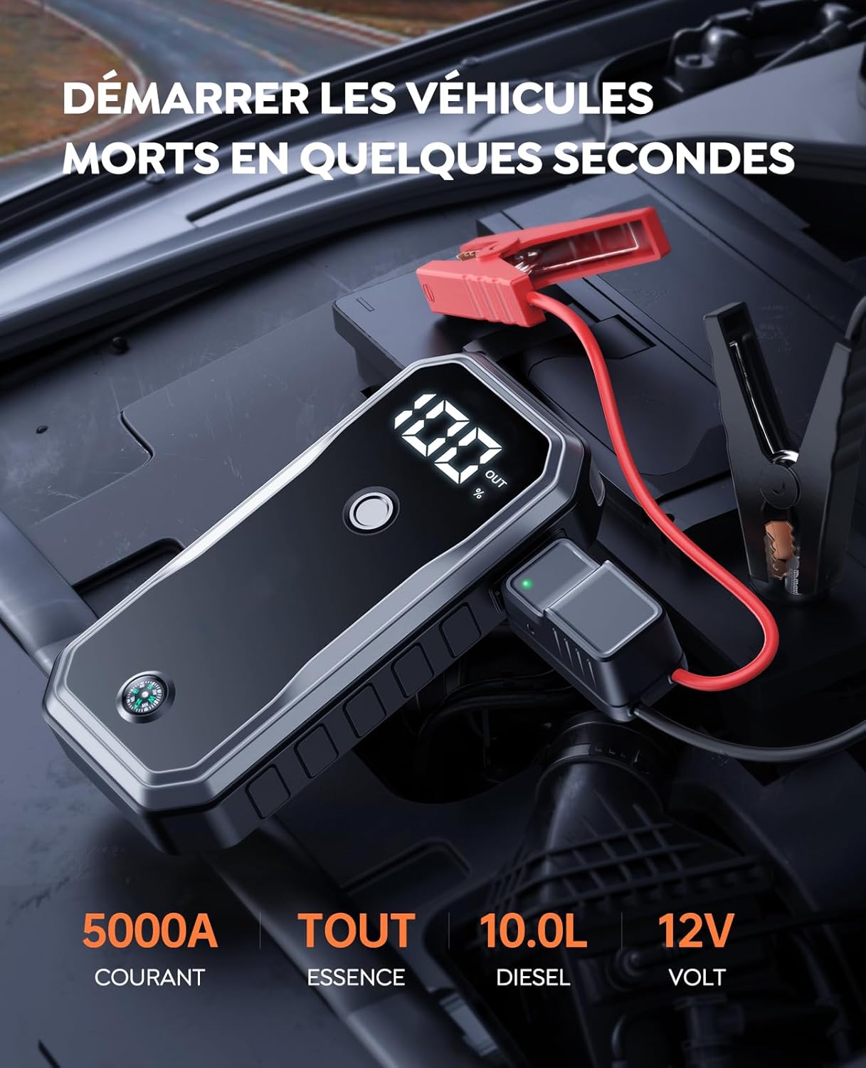 BuTure Beta03 — vue du boîtier compact avec écran LCD