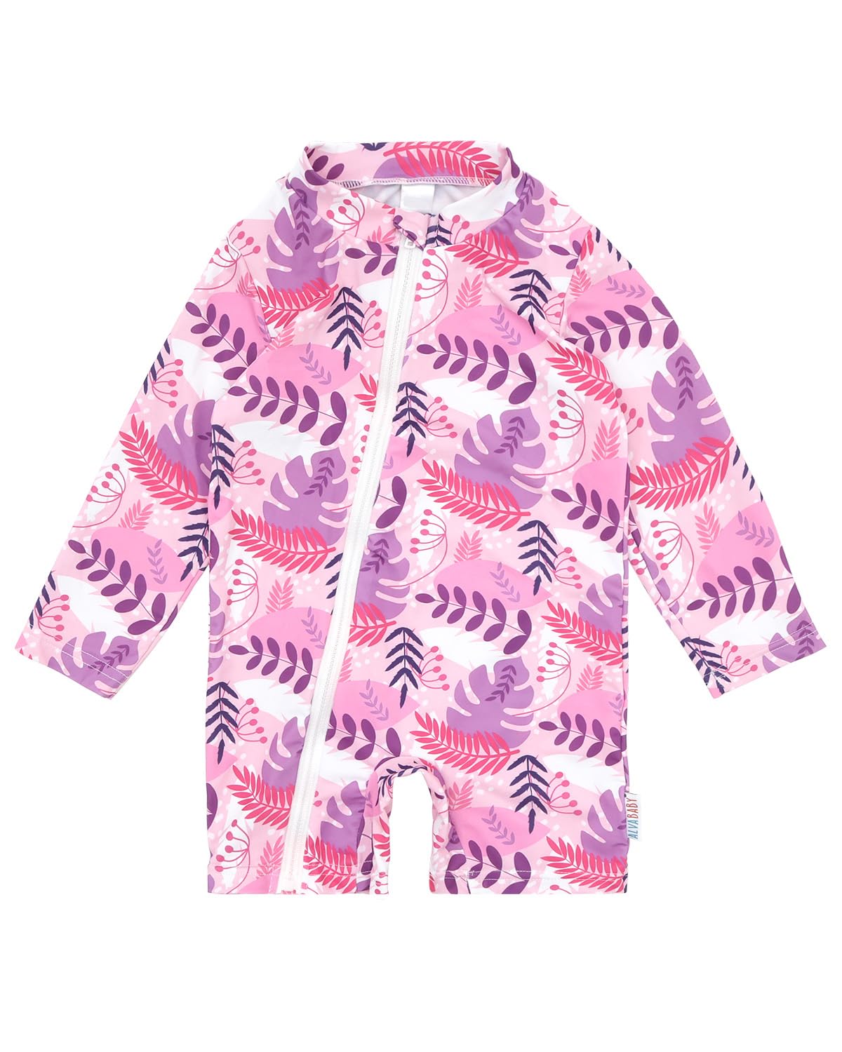 ALVA Baby Boy's One Piece Swimsuit,UPF50+Sun Protection Rash Guard Swimwear