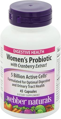 Miniatura 7 de Webber Naturals Cápsulas probióticas para mujer, 45 unidades