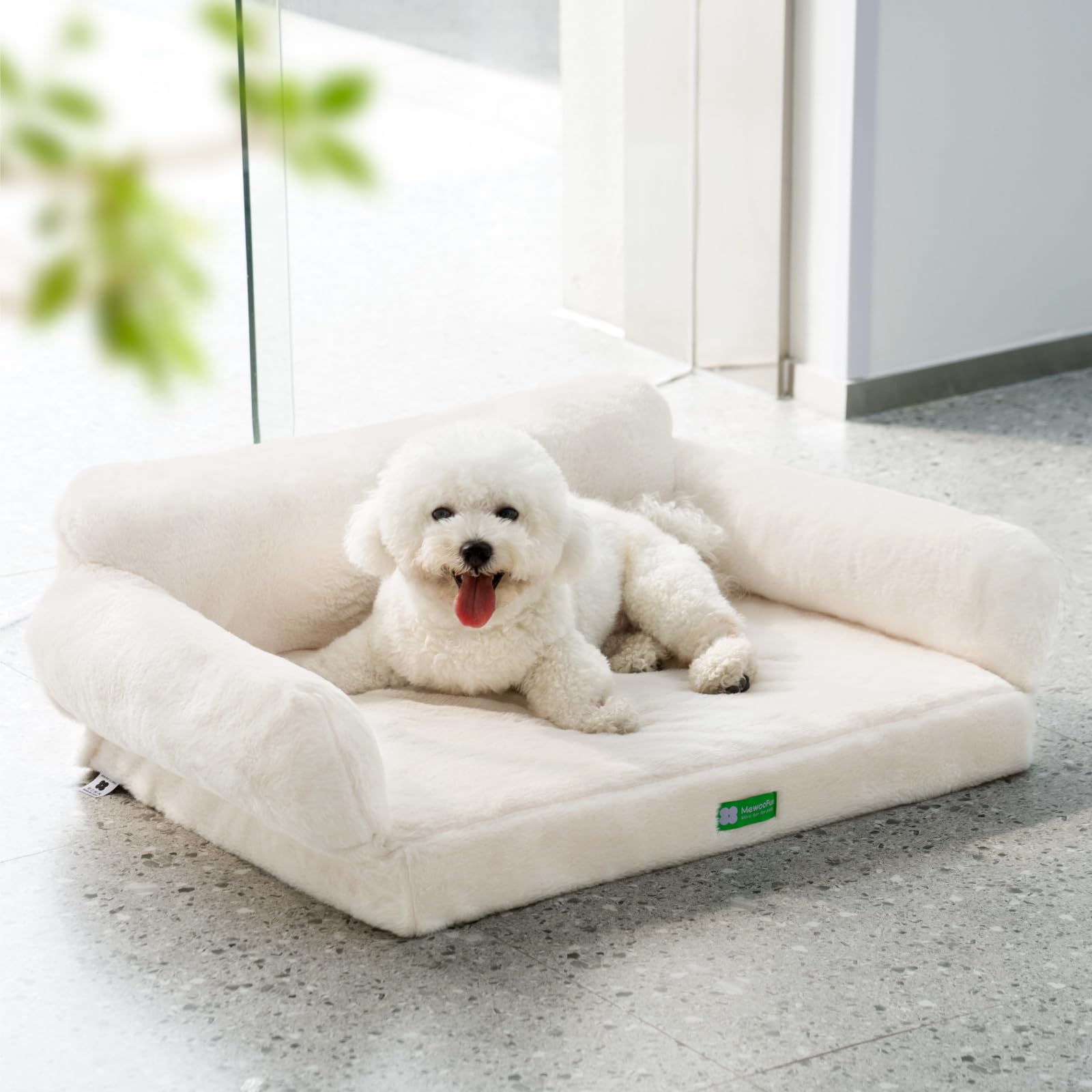 Cuccia Per Gatti Luminosa CATISM - 2 In 1, 45x45x40 Cm, Pieghevole, Con Cuscino Lavabile, Brilla Al Buio