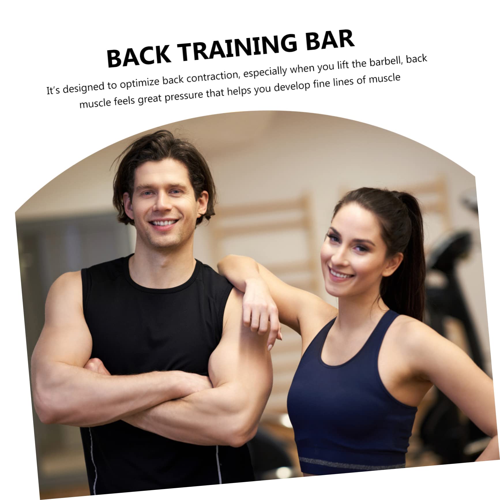 Fitness Lever Wysokowydajny Przyrząd Do Treningu Siłowego Drążek Do Ćwiczeń Pleców Lekki i Przenośny