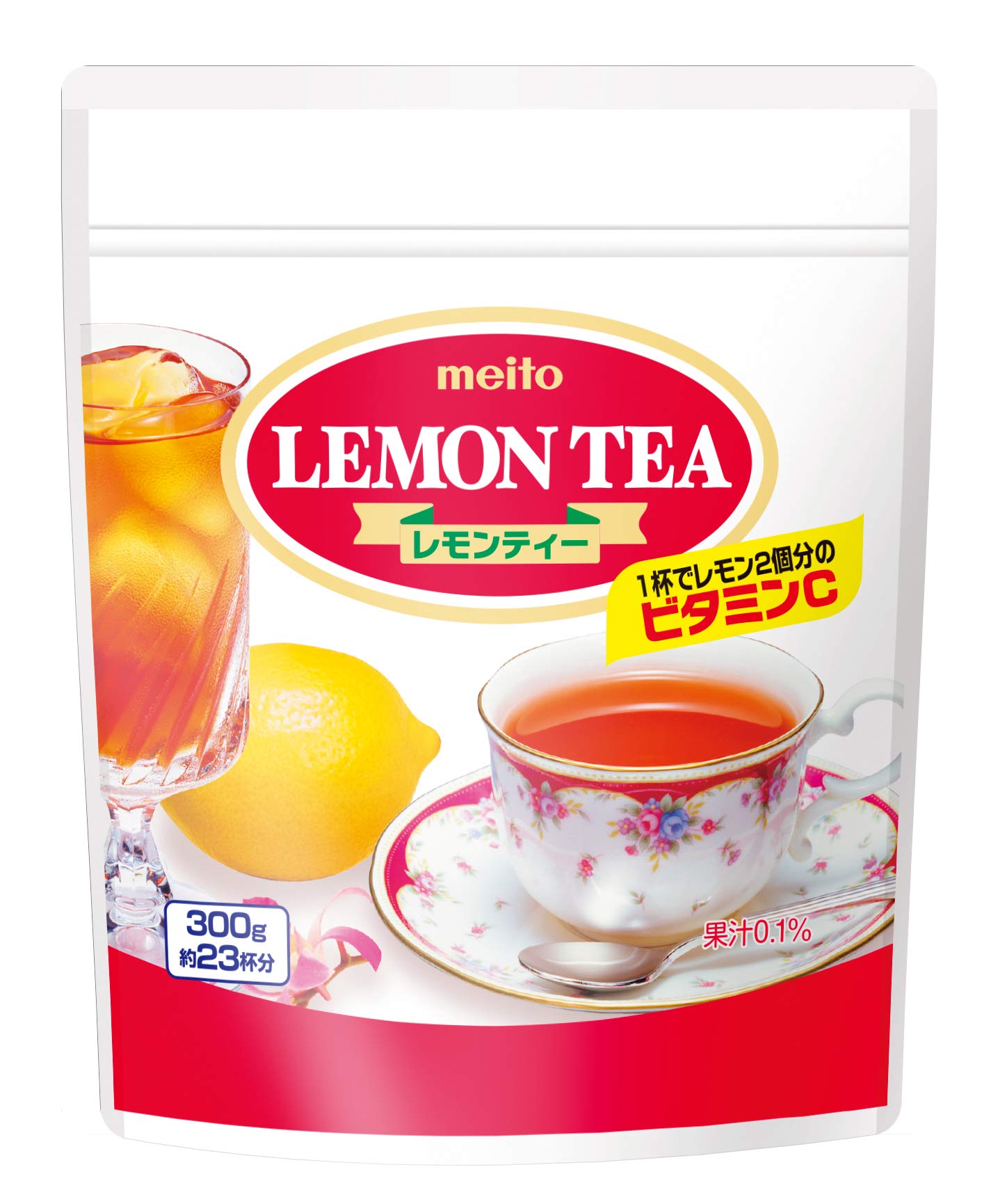 Amazon | 名糖産業 レモンティー 300g ×6袋 インスタント(瓶・詰替