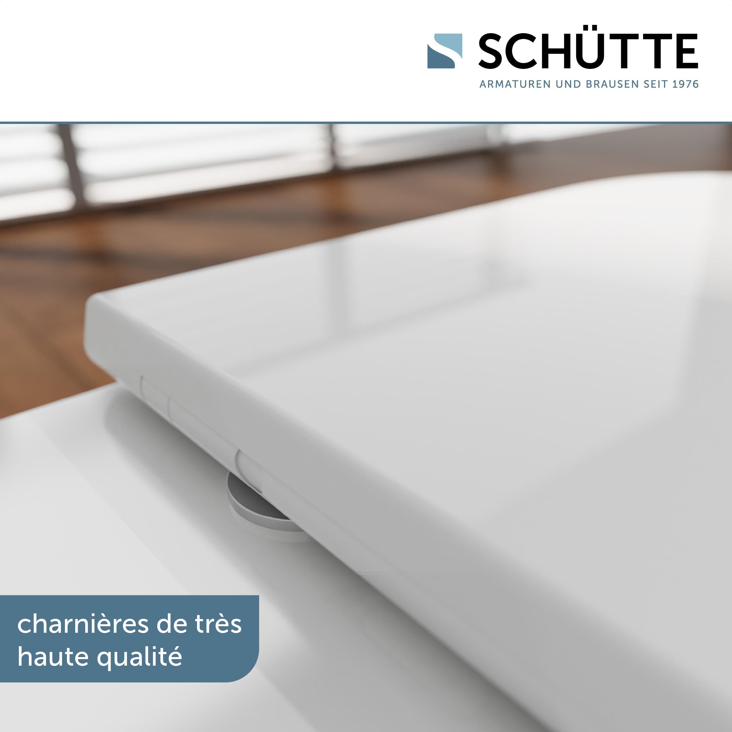 Schütte Abattant WC avec système d'abaissement Automatique