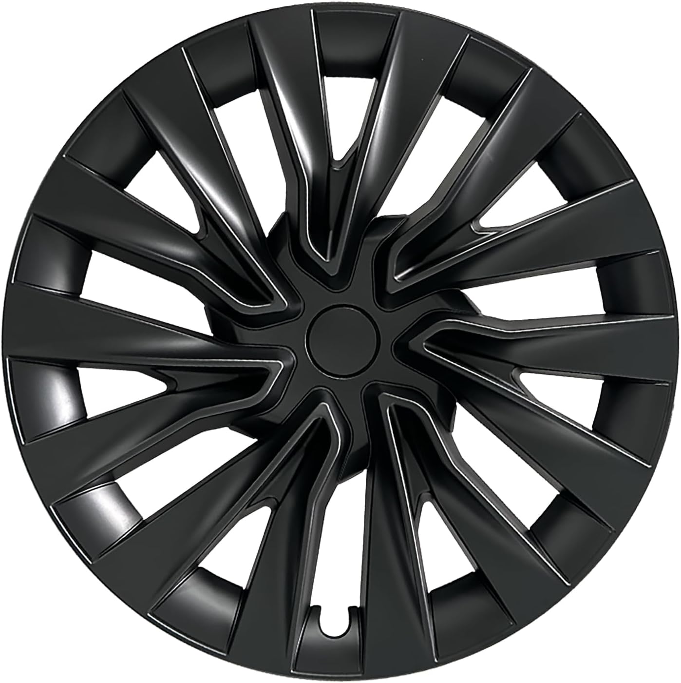 1PCS Hubcaps for Tesla Model 3 Highland(2023-2025), for Tesla 18 inch Wheel Cover, Rim Full Cover Hubcaps Accessories Decoration Replacement (M3-Highland-SilverBlack Turbine Style, 18 inch)