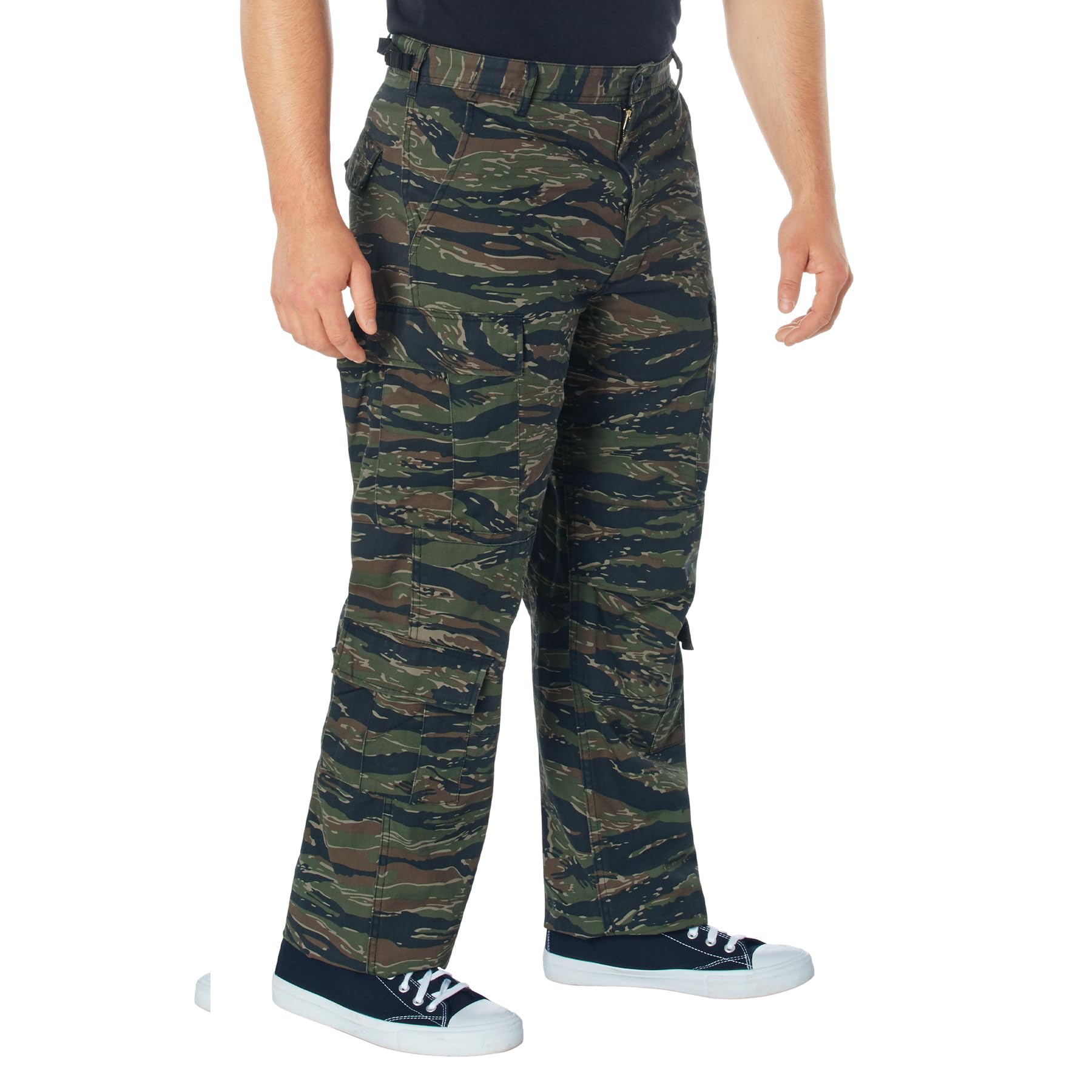 Vintage Paratrooper Cargo Fatigue Trousers - Desert Digital Camo by Rothco