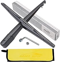 Rear Wiper Arm & Blade Kit, Exact-Fit Replacement for Nissan Kicks 2017-2024, OEM-Style Fit, Easy Install in Minutes, Complete Hardware Included (Cap/Nut), Streak-Free Wipe